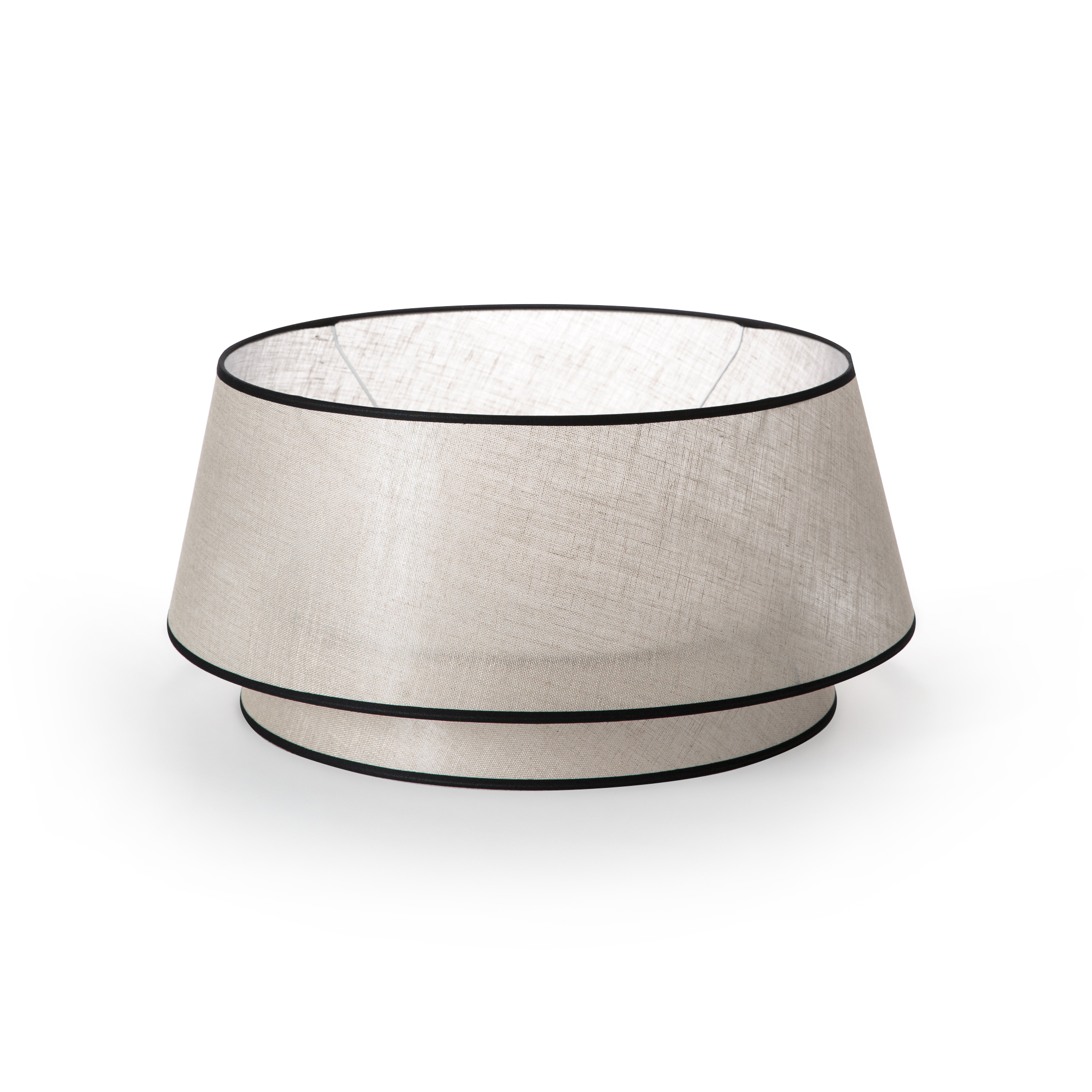 Prune rétro géométrique handmade imprimé tissu lampe tambour abat-jour 516